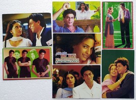 Bollywood India Actors Shah Rukh Khan Juhi Chawla 7 Postcard Post Card Lot Set - £39.80 GBP