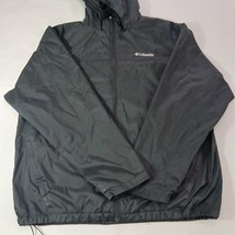 Columbia WM0027 Men's Black Full Zip Hoodie Long Sleeve Jacket Size XL Chest 54" image 15