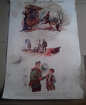 amazing poster of communist propaganda P.P.SH.-PARTISAN SOLDIER-48 X 65 ... - £116.81 GBP