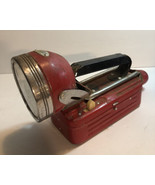 Vintage USALITE Flashlight Lantern with Red Warning Light  UNTESTED - $51.25 CAD
