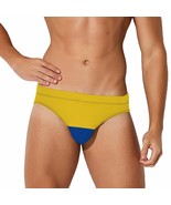 Mondxflaur Colombian Flag Swim Briefs Sexy Swimming Trunks Quick Dry Ath... - $374.21 MXN