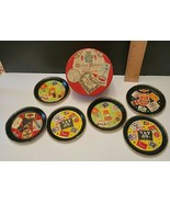 HENRI MAIRE 6 DRINK COASTERS MADE IN JAPAN - $15.00