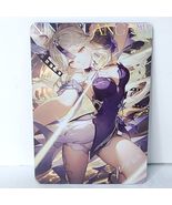 Ningguong Purple MVP Waifu Card Anime Girl Wall Art Oversized Board A5 - $19.34