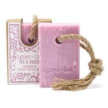 Agnes + Cat Soap On A Rope - Tea and Roses - £7.50 GBP+