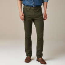 J Crew Pants 484 Mens 44x34 Stretch Chino Slim Fit Broken In Foliage Gre... - £26.00 GBP