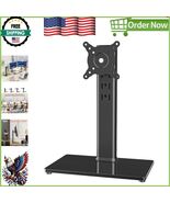 Height Adjustable Computer Monitor Mount: 13-32 Inch Swivel &amp; Rotation D... - $61.53 CAD