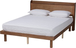 Platform Decker Bed (Full), Walnut Brown, Baxton Studio. - £319.65 GBP