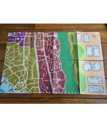 *Damaged* TSR 1988 Dungeons And Dragons Forgotten Realms City System Map... - $371.16 MXN