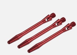 Accudart 2BA Size Aluminum Shafts, Red, Set Of 3, #D5203 - $4.95