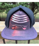 Star Wars First Order Kylo Ren Men’s Black Snapback Adjustable Hat Cap N... - $13.99