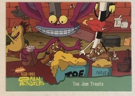 Aaahh Real Monsters Trading Card 1995 #71 Toe Jam Treats - £1.61 GBP