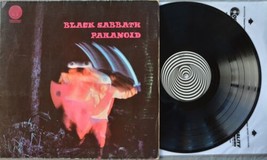 Black Sabbath~Paranoid Vertigo First Press Germany 1Y/2Y swirl Vinyl LP 1970 - £97.85 GBP