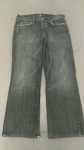 7 For All Mankind Jeans Men&#39;s Relaxed Button Fly SZ 34X31 EUC - £21.32 GBP