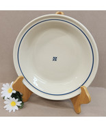 Vtg 1991 Longaberger Pottery Pie Plate Classic Blue Woven Traditions USA... - $35.79