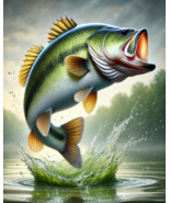 Large Mouth Bass Poster - $14.50+