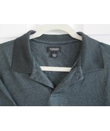 VAN HEUSEN Short Sleeve Golf Polo Shirt (L) Gray Diamond EUC - $20.30 CAD