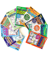 Brand NEW Lot of 10 Dell Penny Press SUDOKU Fun Easy Crazy For Puzzle Books - £15.63 GBP