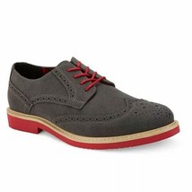 XRAY Men&#39;s The Tynan Wingtip Derby Shoes Gray / Red Size 7.5, 9.5, 10, 1... - $71.99