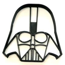 6x Darth Vader Helmet Head Fondant Cutter Cupcake Topper 1.75 IN USA FD4131 - £6.42 GBP