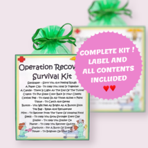 Operation Recovery Survival Kit ~ Fun Novelty Good Luck | Get Well Gift &amp; Card - £6.70 GBP