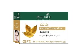 Biotique Bio Gold Radiance Facial Kit for Radiant Young Skin (Pack of 1) - £12.31 GBP