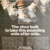 USA Olympics Running Shoe 1979 Advertisement Vintage Sports Footwear DWJJ1 - $24.99