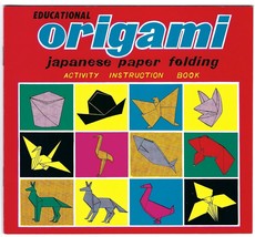 NOS Vintage ORIGAMI Instruction CHILDRENS BOOK Japan Paper Folding Educa... - $14.84