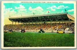 Amphitheater Frontier Park Cedar Rapids Iowa IA UNP Unused WB Postcard J8 - £7.50 GBP