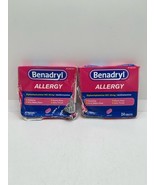 2 PACK *DAMAGED BOX* Benadryl Allergy *10/2026*, 48ct total - $16.81 CAD