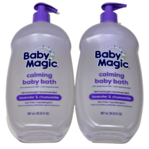 2 Pack Baby Magic Calming Baby Bath Lavender Chamomile Tear Free 30oz. - $47.87 CAD