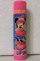 Lip Smacker Cranberry Jelly Minnie Disney Lip Balm Gloss Stick Mistletoe Kisses - £3.19 GBP
