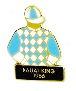 KAUAI KING - 1966 Kentucky Derby Winner Jockey Silks Pin - $20.00