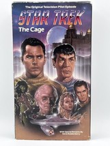 Star Trek The Cage, Original TV Pilot Episode 1 Christoper Pike 1986 VHS... - £6.19 GBP