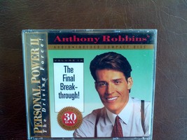 Anthony Robbins Personal Power II Volume 10 The Final Break-through! Audio CDs - £9.27 GBP