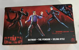 DC Comics Batman Selina Kyle The Penguin 4” Action Figures New Lot Of 3 - $9.89