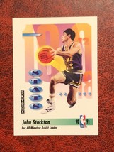 1991-92 SkyBox #306 John Stockton Utah Jazz NBA Basketball Card - £0.93 GBP