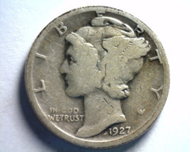 1927 Mercury Dime Good G Nice Original Coin From Bobs Coins Fast 99c Shipment - £3.59 GBP