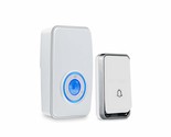 No Battery Required Wireless Doorbell Waterproof, Door Chime Kit With 1 ... - £31.96 GBP