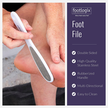 Footlogix Callus Combo - Callus Softner and Foot File image 8