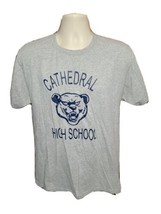 Cathedral High School Adult Medium Gray TShirt - $19.80