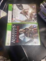 Assassin's Creed: Revelations [complete]+ black flag [in black case](Xbox 360) - £5.53 GBP