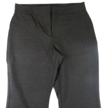 CHICO&#39;S charcoal gray ponte knit Pants Size 2 Reg (Length 31&quot;) - £19.46 GBP