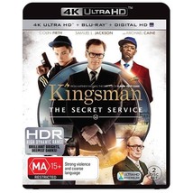 Kingsman The Secret Service 4K UHD Blu-ray | Taron Egerton | Region B - £11.18 GBP