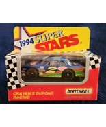 MATMCHBOX 1994 SUPER STARS ~ #2 ~ Craven&#39;s Dupont Racing ~ Limited Edition - $56.83 MXN