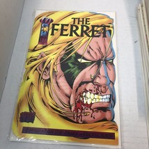 THE FERRET #1 MALIBU COMICS 1993 DIRECT EDITION ENTIRE BOOK DIE CUT SHAP... - £6.62 GBP