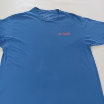 Columbia PFG Men's Blue Short Sleeve Cotton Tee T-Shirt Size Large image 5