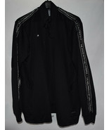 Adidas Mens Blac Climalite Track Jacket Tape FK923 2XL - $74.47 CAD
