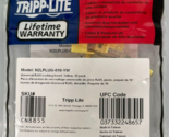 Tripp Lite - N2LPLUG-010-YW - RJ45 Locking Insert - Yellow - 10 Pack - £21.64 GBP