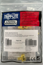 Tripp Lite - N2LPLUG-010-YW - RJ45 Locking Insert - Yellow - 10 Pack - £21.14 GBP