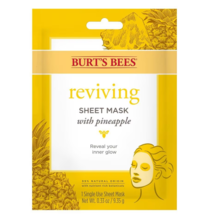 Burt&#39;s Bees 99% Natural Origin Reviving Sheet Mask with Pineapple 0.33oz - $18.99